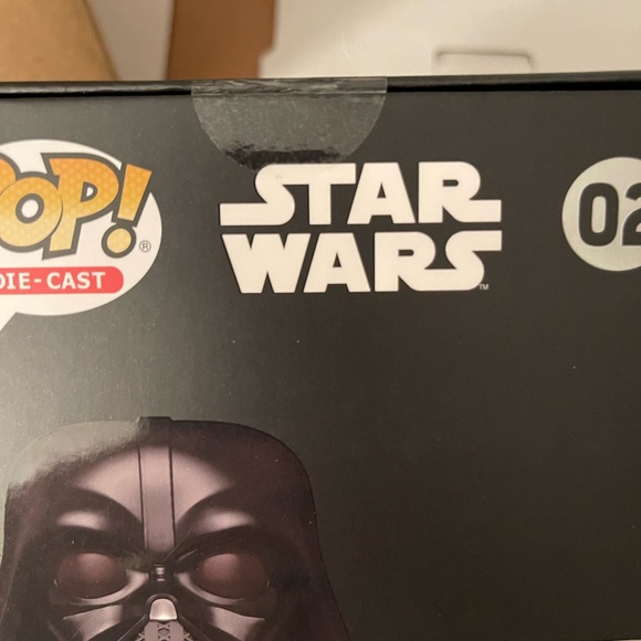 Funko Pop! Die-Cast Star Wars DARTH VADER #02 Funko Shop Exclusive Black - Picture 8 of 8